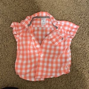 Carters 3 months button up shirt